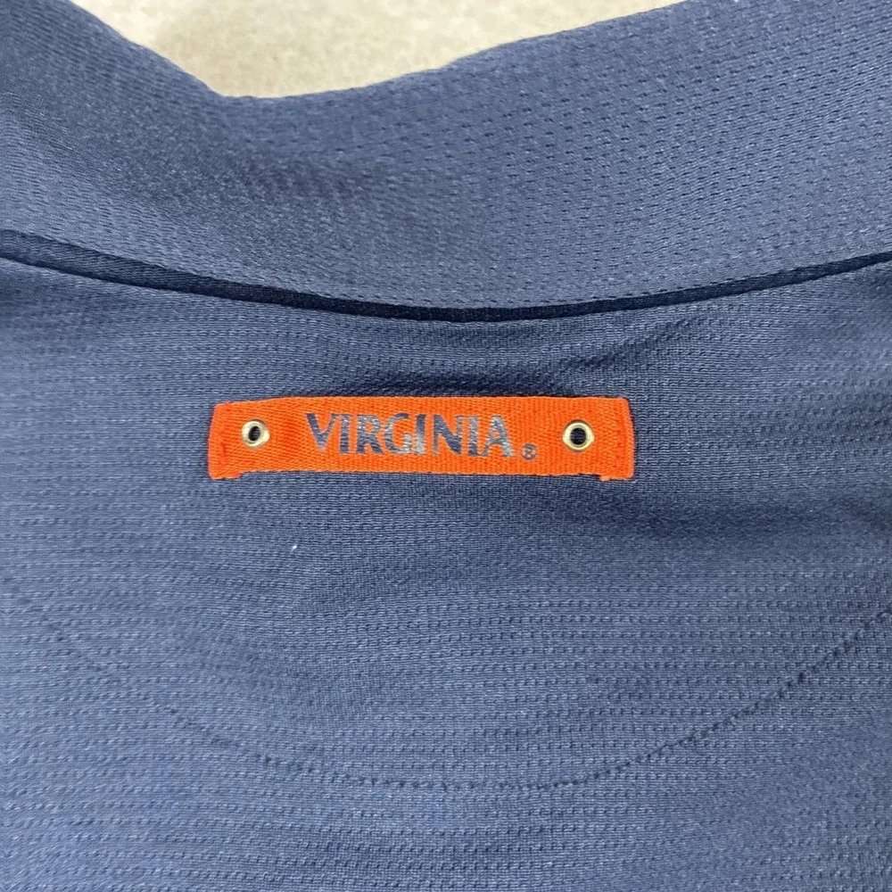 Virginia Cavaliers Nike Dri Fit Polo Shirt Men's Size Large Golf Embroidered